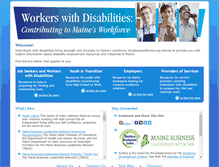 Tablet Screenshot of employmentforme.org